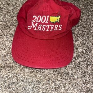 Vintage 2001 Masters Golf Tournament Hat Strapback American Needle Augusta